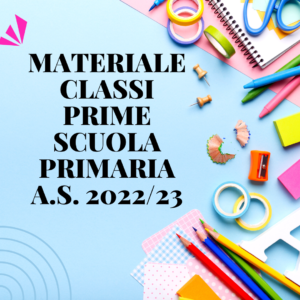 MATERIALE CLASSI PRIME
